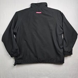 HILTI North End Men's Black Work Jacket Size XXL softshell Weather Gear
